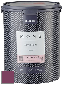 MONS EGGSHELL PAINT – 100% акриловая шелковисто-матовая краска, 7 % блеска цвет NCS S 4050-R30B 