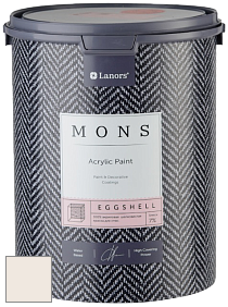 MONS EGGSHELL PAINT – 100% акриловая шелковисто-матовая краска, 7 % блеска цвет NCS S 0603-Y60R 