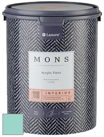 MONS INTERIOR PAINT – 100% акриловая глубоко матовая краска, 3% блеска цвет NCS S 1030-B70G 