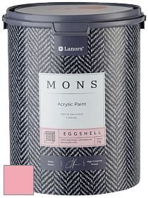 MONS EGGSHELL PAINT – 100% акриловая шелковисто-матовая краска, 7 % блеска цвет NCS S 0540-R10B 