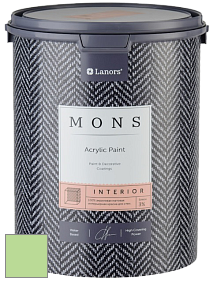 MONS INTERIOR PAINT – 100% акриловая глубоко матовая краска, 3% блеска цвет NCS S 0540-G30Y 