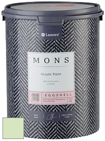 MONS EGGSHELL PAINT – 100% акриловая шелковисто-матовая краска, 7 % блеска цвет NCS S 0520-G30Y 