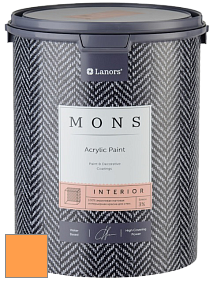 MONS INTERIOR PAINT – 100% акриловая глубоко матовая краска, 3% блеска цвет NCS S 0570-Y30R 