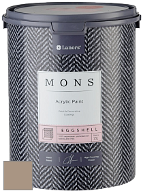 MONS EGGSHELL PAINT – 100% акриловая шелковисто-матовая краска, 7 % блеска цвет NCS S 4010-Y30R 