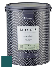 MONS SATIN PAINT – 100% акриловая полуматовая краска, 12% блеска цвет MONS 246 Пьер