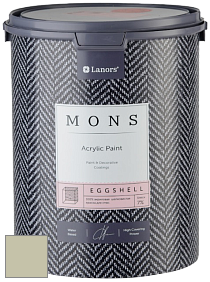 MONS EGGSHELL PAINT – 100% акриловая шелковисто-матовая краска, 7 % блеска цвет NCS S 2010-G70Y 