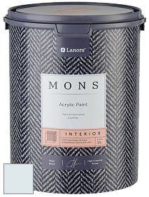 MONS INTERIOR PAINT – 100% акриловая глубоко матовая краска, 3% блеска цвет NCS S 0505-B 