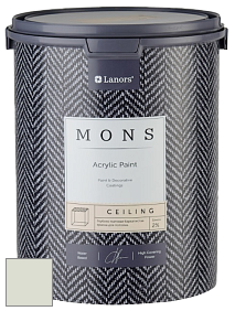 MONS CEILING PAINT – Aбсолютно матовая потолочная краска, 2% блеска цвет NCS S 1005-G40Y 