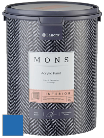 MONS INTERIOR PAINT – 100% акриловая глубоко матовая краска, 3% блеска цвет NCS S 2565-R80B 