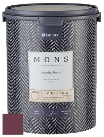 MONS CEILING PAINT – Aбсолютно матовая потолочная краска, 2% блеска цвет NCS S 5040-R20B 