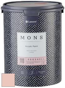 MONS EGGSHELL PAINT – 100% акриловая шелковисто-матовая краска, 7 % блеска цвет NCS S 1015-Y80R 