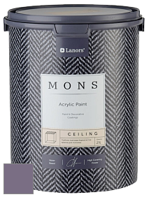 MONS CEILING PAINT – Aбсолютно матовая потолочная краска, 2% блеска цвет NCS S 5020-R50B 