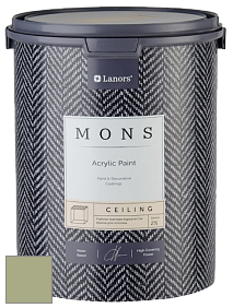 MONS CEILING PAINT – Aбсолютно матовая потолочная краска, 2% блеска цвет NCS S 3020-G50Y 