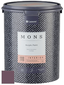 MONS INTERIOR PAINT – 100% акриловая глубоко матовая краска, 3% блеска цвет NCS S 6020-R30B 