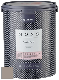 MONS EGGSHELL PAINT – 100% акриловая шелковисто-матовая краска, 7 % блеска цвет NCS S 4005-Y50R 