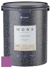 MONS CEILING PAINT – Aбсолютно матовая потолочная краска, 2% блеска цвет NCS S 2060-R40B 