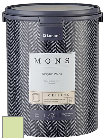 MONS CEILING PAINT – Aбсолютно матовая потолочная краска, 2% блеска цвет NCS S 0530-G40Y 