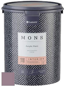 MONS INTERIOR PAINT – 100% акриловая глубоко матовая краска, 3% блеска цвет NCS S 4020-R30B 