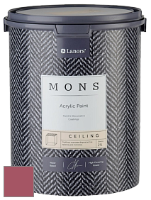 MONS CEILING PAINT – Aбсолютно матовая потолочная краска, 2% блеска цвет NCS S 3050-R10B 