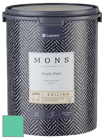 MONS CEILING PAINT – Aбсолютно матовая потолочная краска, 2% блеска цвет NCS S 1050-B90G 