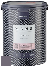 MONS EGGSHELL PAINT – 100% акриловая шелковисто-матовая краска, 7 % блеска цвет NCS S 6010-R50B 