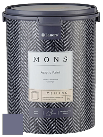 MONS CEILING PAINT – Aбсолютно матовая потолочная краска, 2% блеска цвет NCS S 5020-R60B 