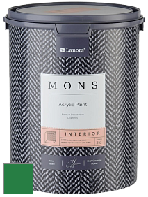 MONS INTERIOR PAINT – 100% акриловая глубоко матовая краска, 3% блеска цвет NCS S 3065-G10Y 