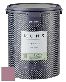 MONS SATIN PAINT – 100% акриловая полуматовая краска, 12% блеска цвет NCS S 3030-R20B 