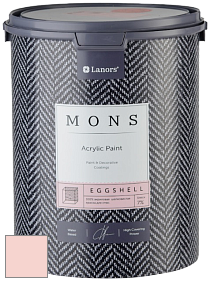 MONS EGGSHELL PAINT – 100% акриловая шелковисто-матовая краска, 7 % блеска цвет NCS S 0515-Y90R 