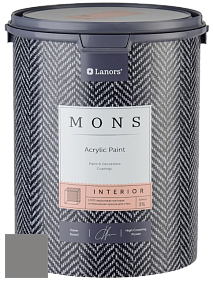 MONS INTERIOR PAINT – 100% акриловая глубоко матовая краска, 3% блеска цвет NCS S 5500-N 