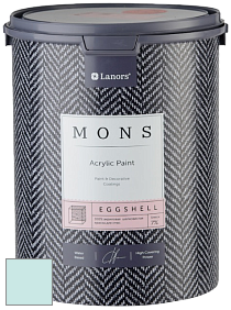 MONS EGGSHELL PAINT – 100% акриловая шелковисто-матовая краска, 7 % блеска цвет NCS S 0515-B50G 