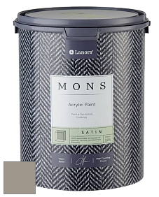 MONS SATIN PAINT – 100% акриловая полуматовая краска, 12% блеска цвет MONS 147 Капелла