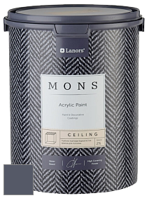 MONS CEILING PAINT – Aбсолютно матовая потолочная краска, 2% блеска цвет NCS S 7010-R70B 