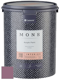 MONS INTERIOR PAINT – 100% акриловая глубоко матовая краска, 3% блеска цвет NCS S 4030-R30B 
