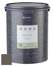 MONS SATIN PAINT – 100% акриловая полуматовая краска, 12% блеска цвет NCS S 7005-Y 