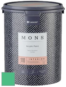 MONS INTERIOR PAINT – 100% акриловая глубоко матовая краска, 3% блеска цвет NCS S 1060-G 
