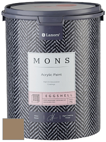 MONS EGGSHELL PAINT – 100% акриловая шелковисто-матовая краска, 7 % блеска цвет MONS 182 Верблюжий