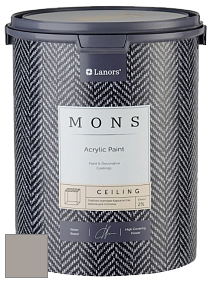 MONS CEILING PAINT – Aбсолютно матовая потолочная краска, 2% блеска цвет MONS 149 Серый сланец