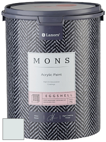 MONS EGGSHELL PAINT – 100% акриловая шелковисто-матовая краска, 7 % блеска цвет NCS S 0804-B50G 