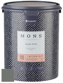 MONS INTERIOR PAINT – 100% акриловая глубоко матовая краска, 3% блеска цвет NCS S 6005-G20Y 
