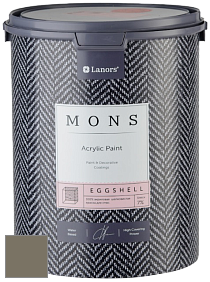 MONS EGGSHELL PAINT – 100% акриловая шелковисто-матовая краска, 7 % блеска цвет NCS S 6010-G90Y 