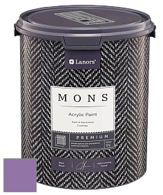 MONS PREMIUM PAINT – 100% акриловая интерьерная краска с шелковистым матовым блеском цвет MONS 220 Петрушка