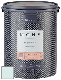 MONS INTERIOR PAINT – 100% акриловая глубоко матовая краска, 3% блеска цвет NCS S 0510-B50G 