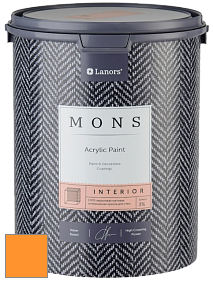 MONS INTERIOR PAINT – 100% акриловая глубоко матовая краска, 3% блеска цвет NCS S 0580-Y30R 