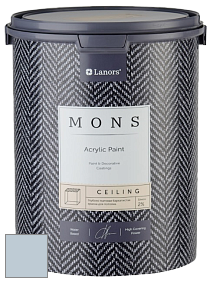 MONS CEILING PAINT – Aбсолютно матовая потолочная краска, 2% блеска цвет NCS S 1510-R90B 