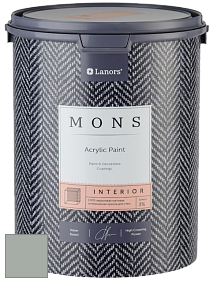MONS INTERIOR PAINT – 100% акриловая глубоко матовая краска, 3% блеска цвет NCS S 3005-G 