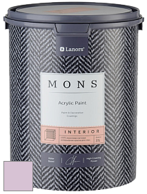 MONS INTERIOR PAINT – 100% акриловая глубоко матовая краска, 3% блеска цвет NCS S 1020-R40B 
