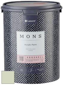 MONS EGGSHELL PAINT – 100% акриловая шелковисто-матовая краска, 7 % блеска цвет MONS 26 Зеленое яблоко