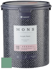 MONS EGGSHELL PAINT – 100% акриловая шелковисто-матовая краска, 7 % блеска цвет NCS S 3030-G 