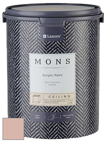 MONS CEILING PAINT – Aбсолютно матовая потолочная краска, 2% блеска цвет MONS 71 Вереск